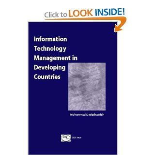 Information Technology Management in Developing Countries Mohammad Dadashzadeh Books