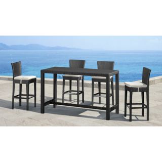 dCOR design Anguilla Height Outdoor Bar Table