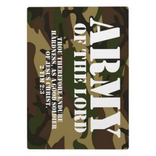 Army of the Lord Photo Plaque