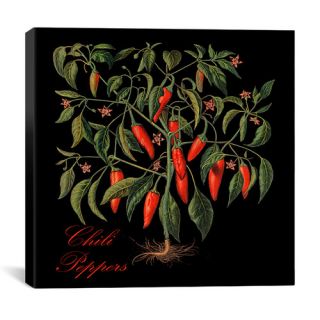 iCanvasArt Chili Peppers Canvas Wall Art by Mindy Sommers