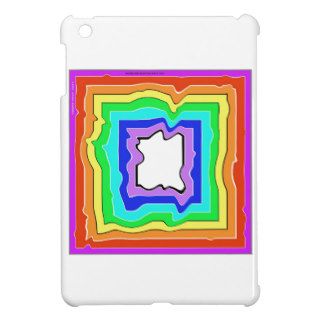 Melting Square Rainbow © 2013 James Warren iPad Mini Case