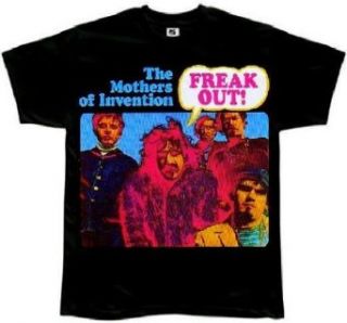Frank Zappa and The Mothers Of Invention 'Freak Out' black T shirt [Apparel] Clothing