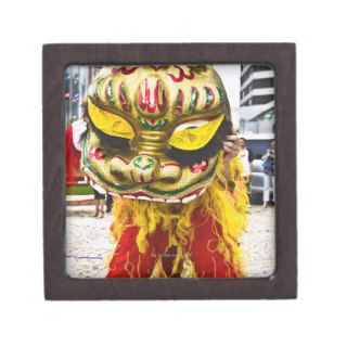 Two people in Chinese dragon costume, Qingdao, Premium Gift Box