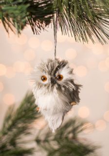And Owl Through the House Ornament  Mod Retro Vintage Decor Accessories