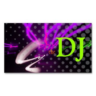 Cool / Stylish neon lights/fluorescent colors Business Card