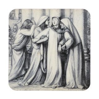 <The Virgin Mary Being Comforted> by Dante Gabriel Coaster