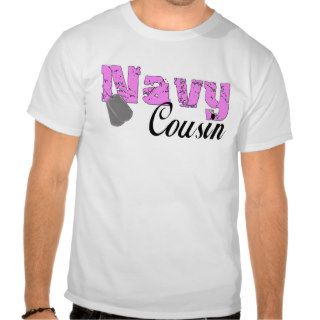 Navy Cousin T Shirt