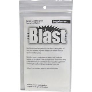 Healthy Ponds Blast Water Treatment Packets — 5-Pk., Model# 60008  Pond Cleaners