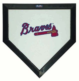 MLB Atlanta Braves Mini Home Plate  Baseball Bases  Sports & Outdoors
