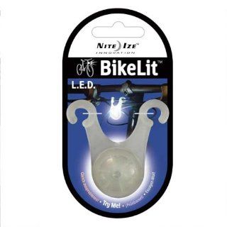 LED Front / Rear Safety Bicycle Light by Nite Ize   White
