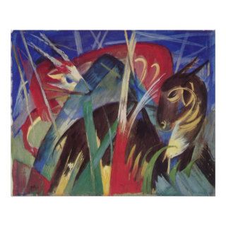 Franz Marc   Fabeltiere I 1913 Horse Abstract Poster
