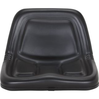 K & M Lawn Tractor Seat — Black, Model# 7486  Lawn Tractor   Utility Vehicle Seats