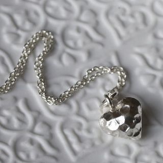 sterling silver heart earrings by hurley burley