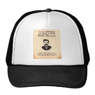 Doc Holiday Wanted Reward Mesh Hats