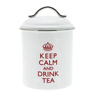 Keep Calm and Drink Tea Tea Caddy Grocery & Gourmet Food