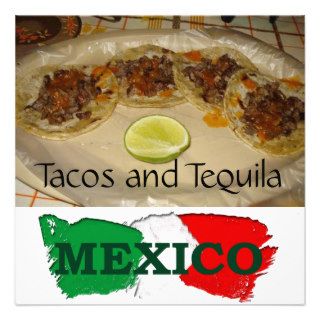 Tacos and Tequila Mexico Invites