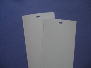 Shop PVC Vertical Blind Replacement Slat (White) 2 Pk 82 1/2 X 3 1/2 at the  Home Dcor Store