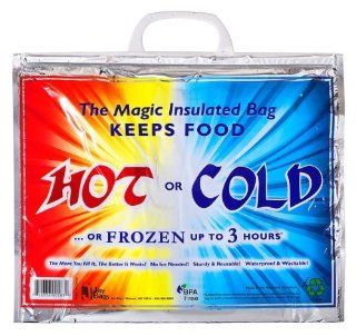 Insulated Bag, Keeps Food Hot or Cold up to "3 Hours" with Handle *Great Quality*  Insulate Cold And Hot Bags  Patio, Lawn & Garden