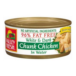 Valley Fresh 6 pk. White and Dark Chunk Chicken