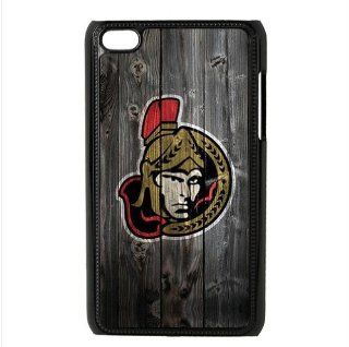 Wood Look NHL Ottawa Senators Accessories Apple iPod Touch 4 iTouch 4th Waterproof Designer Hard Case Cover   Players & Accessories