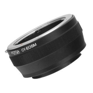 FOTGA Lens Mount Adapter for Contax Yashica C/Y CY Lens to Canon EOS M EF M Mirrorless Camera  Camera & Photo