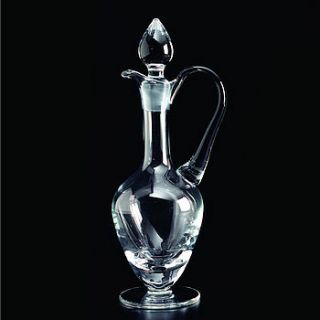 exclusive crystal claret jug by inkerman london