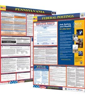 Osha4less Labor Law Poster   State and Federal, Pennsylvania (PA CB)  First Aid Kits 