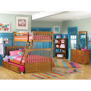 Atlantic Furniture Columbia Bunk Bed with Trundle Bed