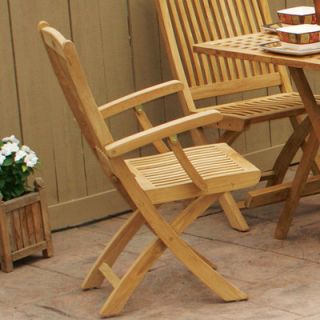 jewels of java harbor folding dining arm chair