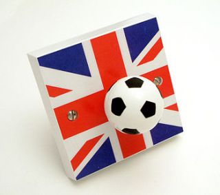union jack football dimmer light switches by candy queen designs