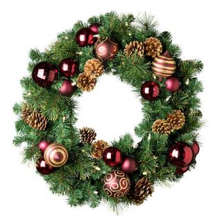 Improvements 24" Predecorated Ornament Wreath