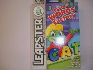 Leap Frog Leapster Talking Words Factory Game Cartridge Toys & Games