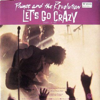 Let's Go Crazy / Take Me With U   Prince And The Revolution 7" 45 Music