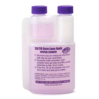 2020 Euro Lens Bath  Unique Eyeglass Cleaner   4 OZ Refill Solution (4 Fluid OZ) Special Streak Free Formula Refill for the Cleaning System & Lens Cleaning Spray (Previously Known as Emerald City Eyeworks) Health & Personal Care
