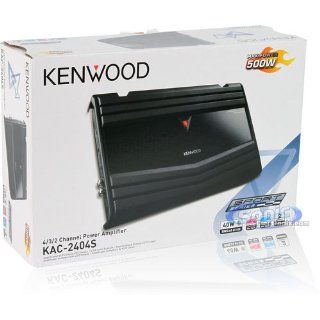 Kenwood KAC 2404S 500 Watts Stereo Bridgeable Amplifier  Vehicle Multi Channel Amplifiers 