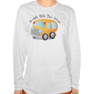 World's Best School Bus Driver Gift Tshirts