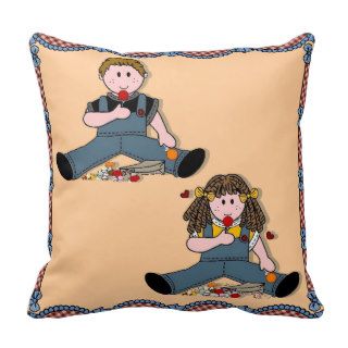 Country Classics, Candy Time Throw Pillow