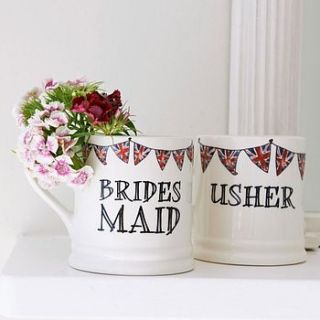wedding party mug by sweet william designs