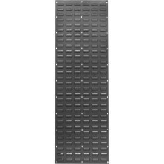 Quantum Storage Louvered Panel — 18in.W x 61in.H, Model# QLP-1861  Louvered Panel   Rail Systems
