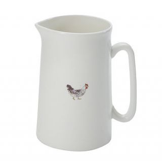 chicken china jug by sophie allport