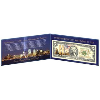 Matthew Mint 9 11 Commemoration $2 Bill The Matthew Mint Coins