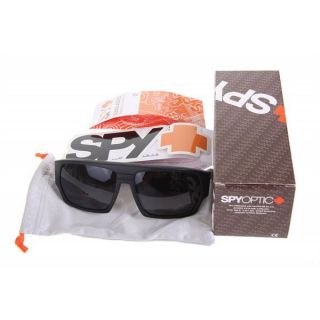 Spy Blok Sunglasses Matte Black/Grey Lens