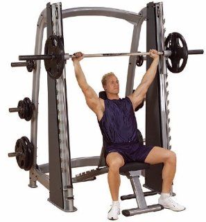 Body Solid Pro Clubline Counter Balanced Smith Machine  Sports & Outdoors