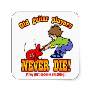 Guitar Players Sticker