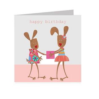 sparkly presents card by square card co