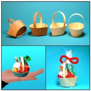 Make 4 Cute Little Gift Baskets, with Marble Head