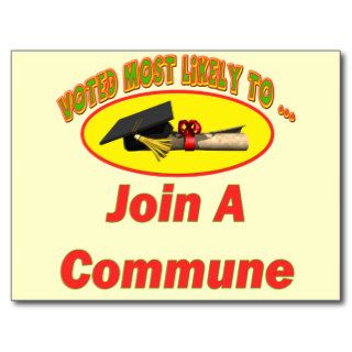 Join a Commune Postcards