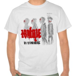 zombie training sucks t shirt