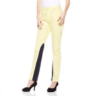 DG2 Skinny Jeans with Stretch Ponte Panels