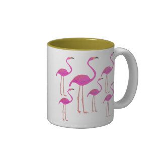 Fun and Funky Flamingos Mug